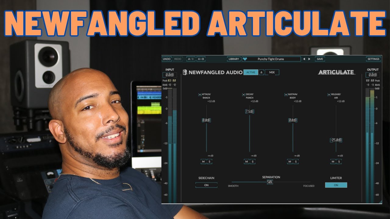 NewFangled Audio Articulate - unique way to shape transients and control dynamics
