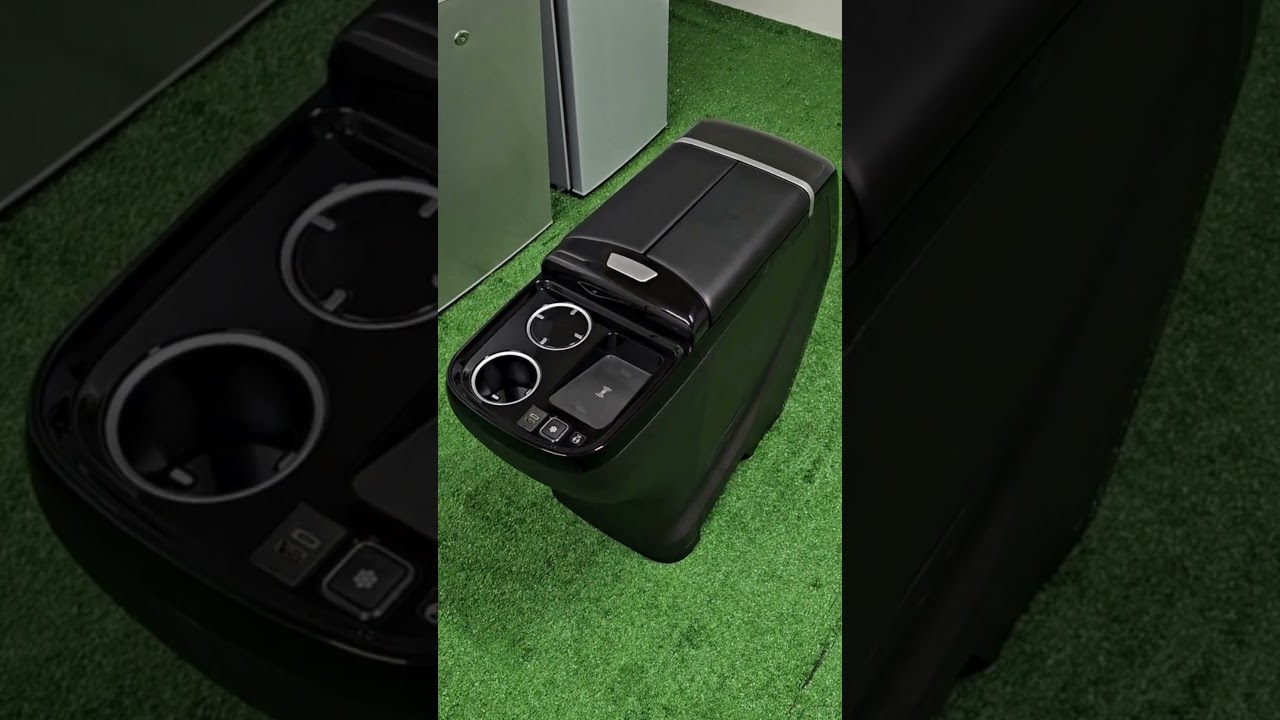 Console Central Veicular com Geladeira 12/24V #motorhomedesign  #motorhome  #automobile