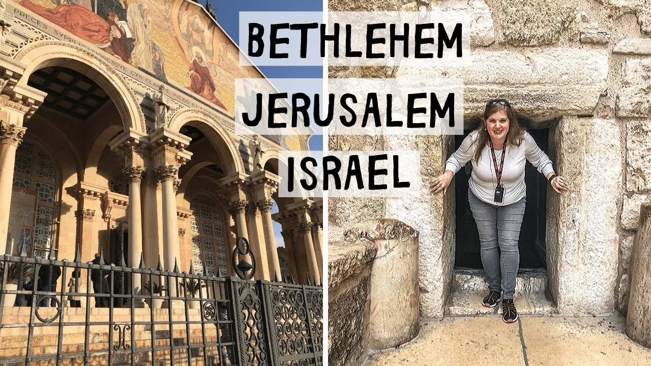 We’re in Israel!! Bethlehem (Palestine) & Jerusalem - Three Continent Cruise