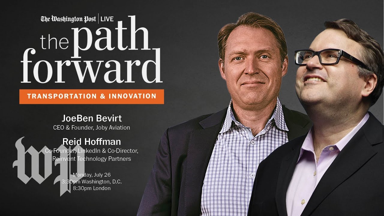 JoeBen Bevirt and Reid Hoffman discuss their fleet of electric flying taxis (Full Stream 7/26)