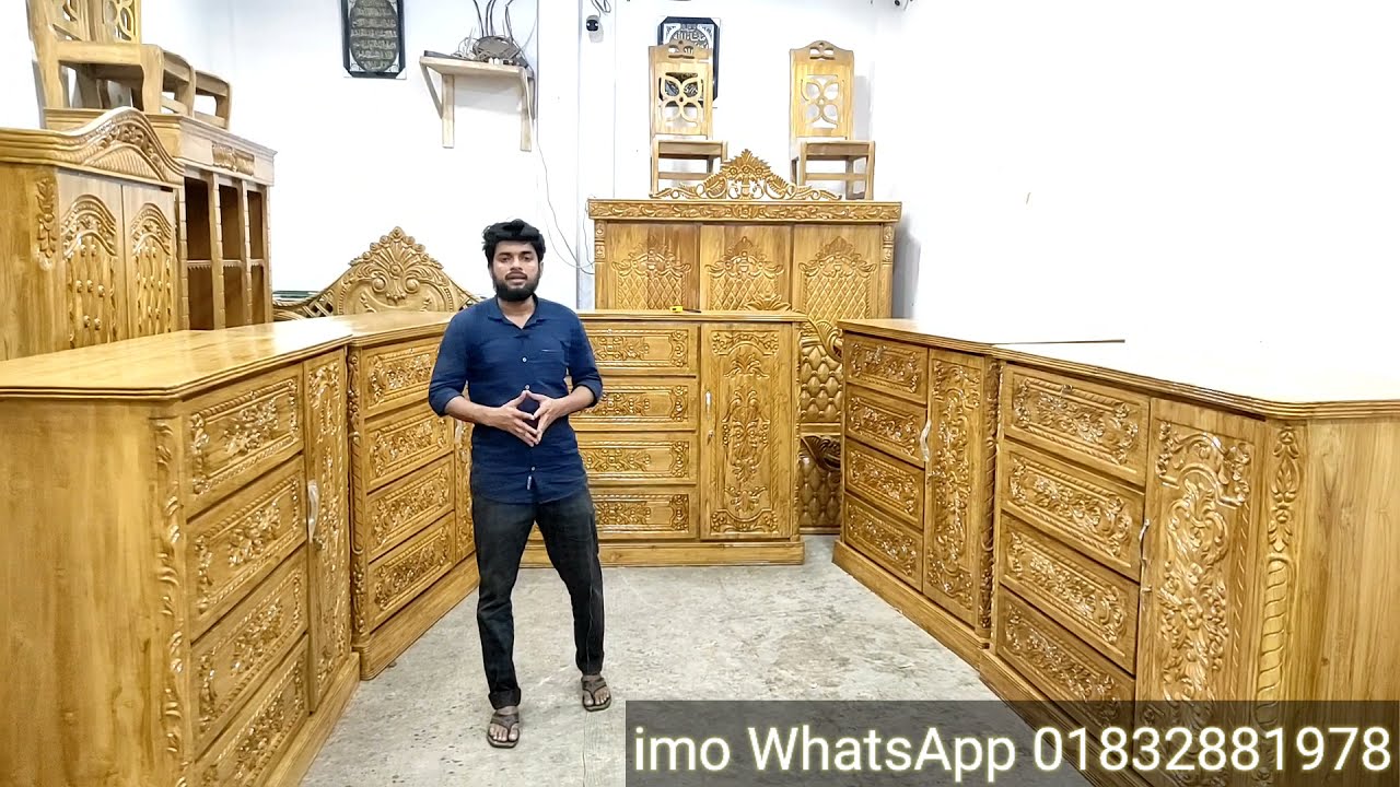 পাঁচটি সেগুন কাঠের রাজকীয় ওয়াড্রব এর দাম ও বিস্তারিত জানুন একই ভিডিওতে। Wardrobe Price in Bangladesh