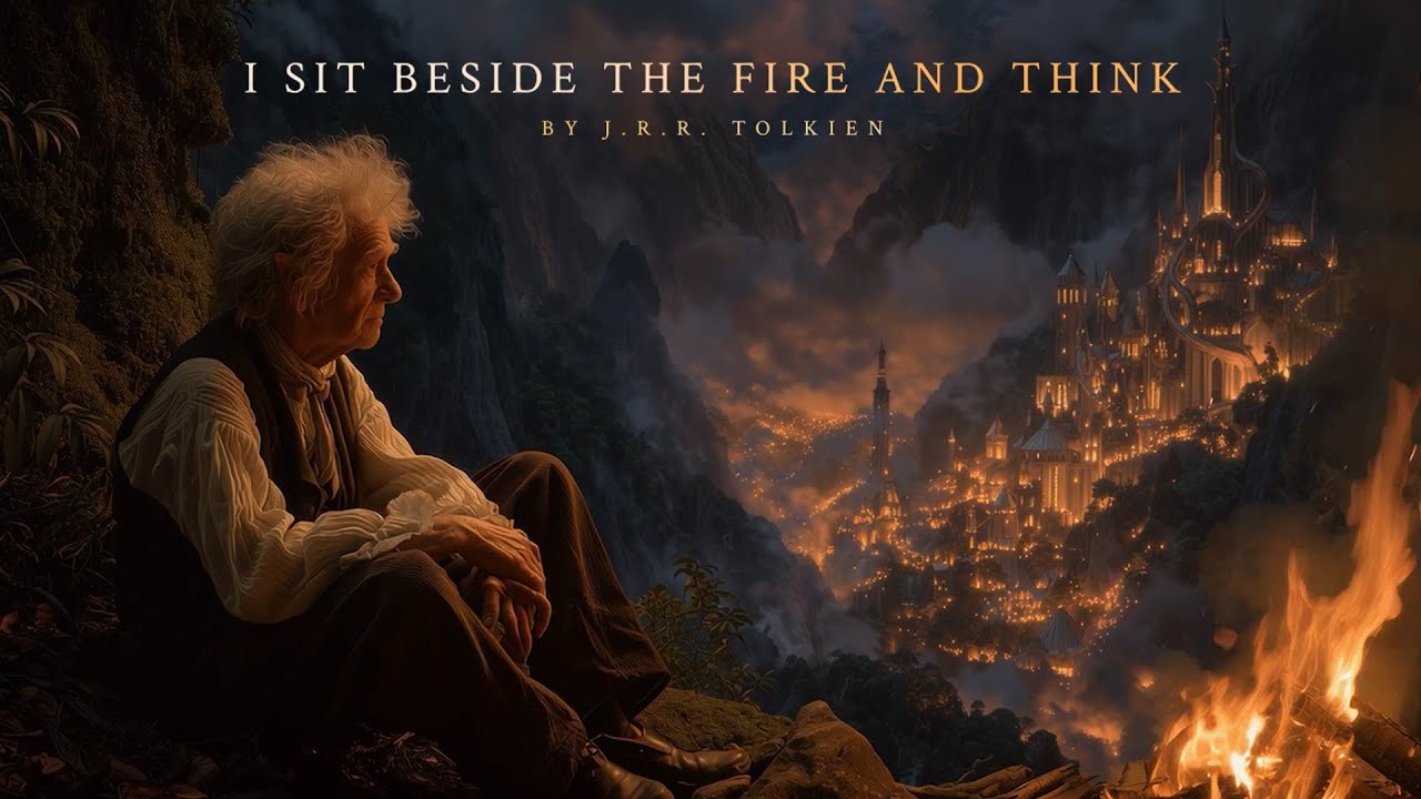J.R.R. Tolkien's Poetic Masterpiece —  “I Sit Beside the Fire and Think”