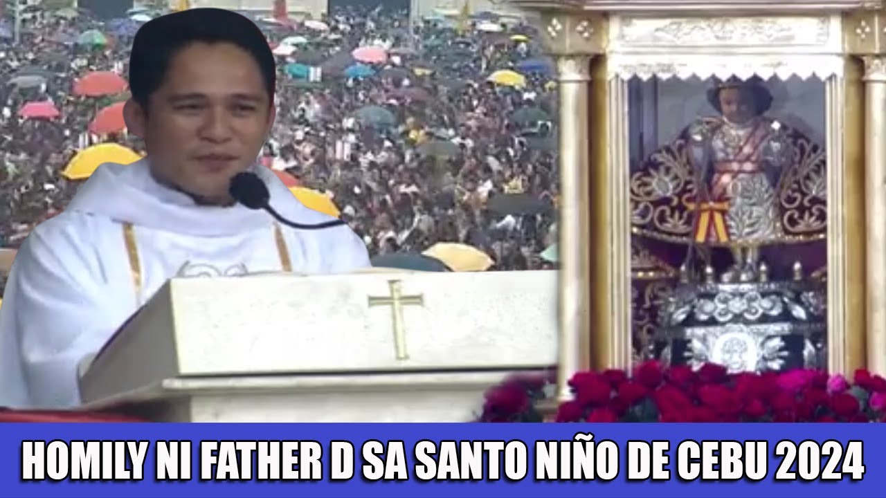 Homily ni Father Darwin Gitgano sa Basillica de Santo Niño sa Cebu 2024