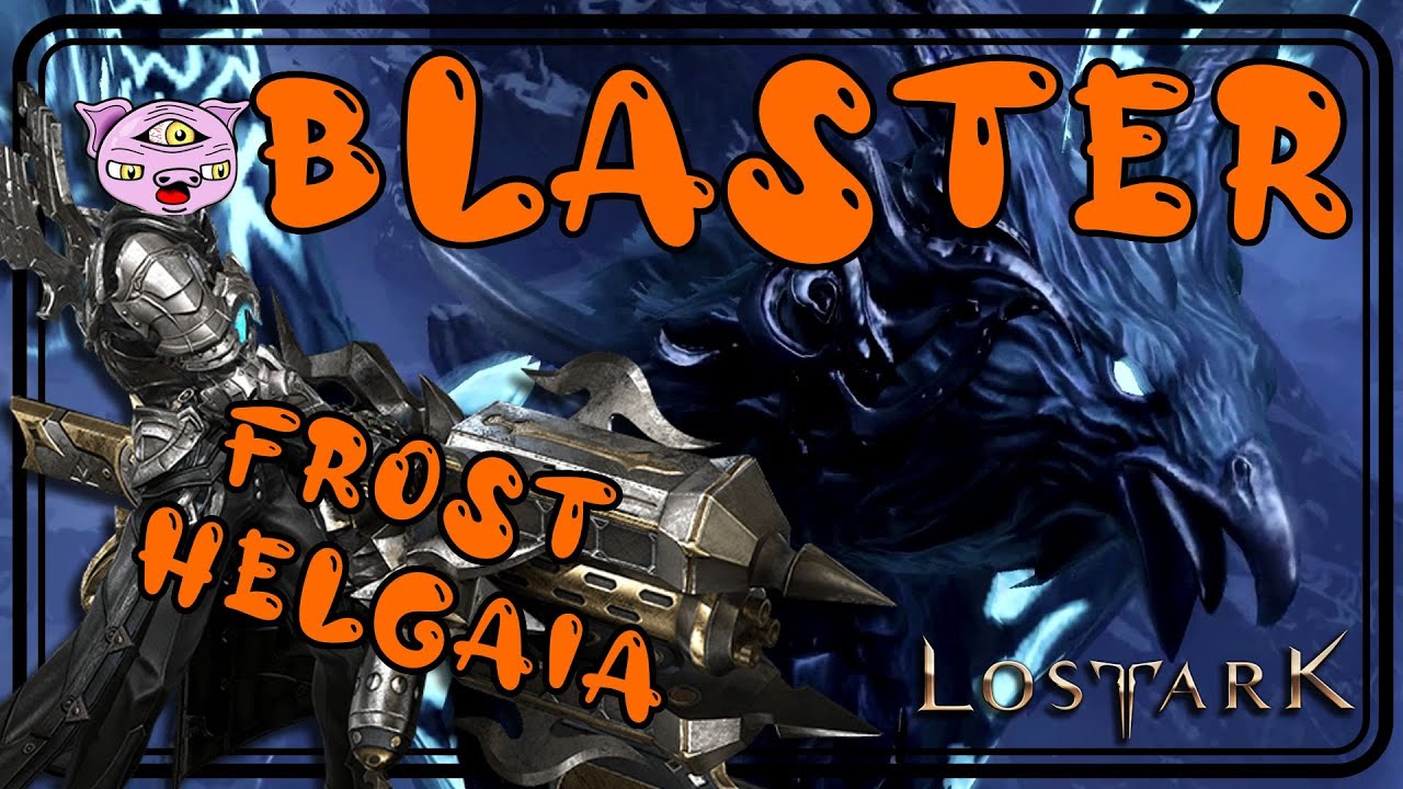 Artillerist (Blaster) Frost Helgaia Guardian Raid Lost Ark Gameplay