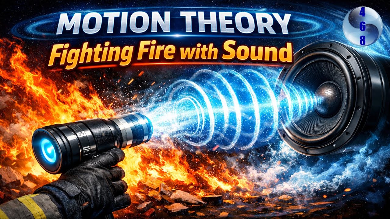 Motion Theory: Fighting Fire with Sound (How Sonic Waves Can Extinguish Flames)