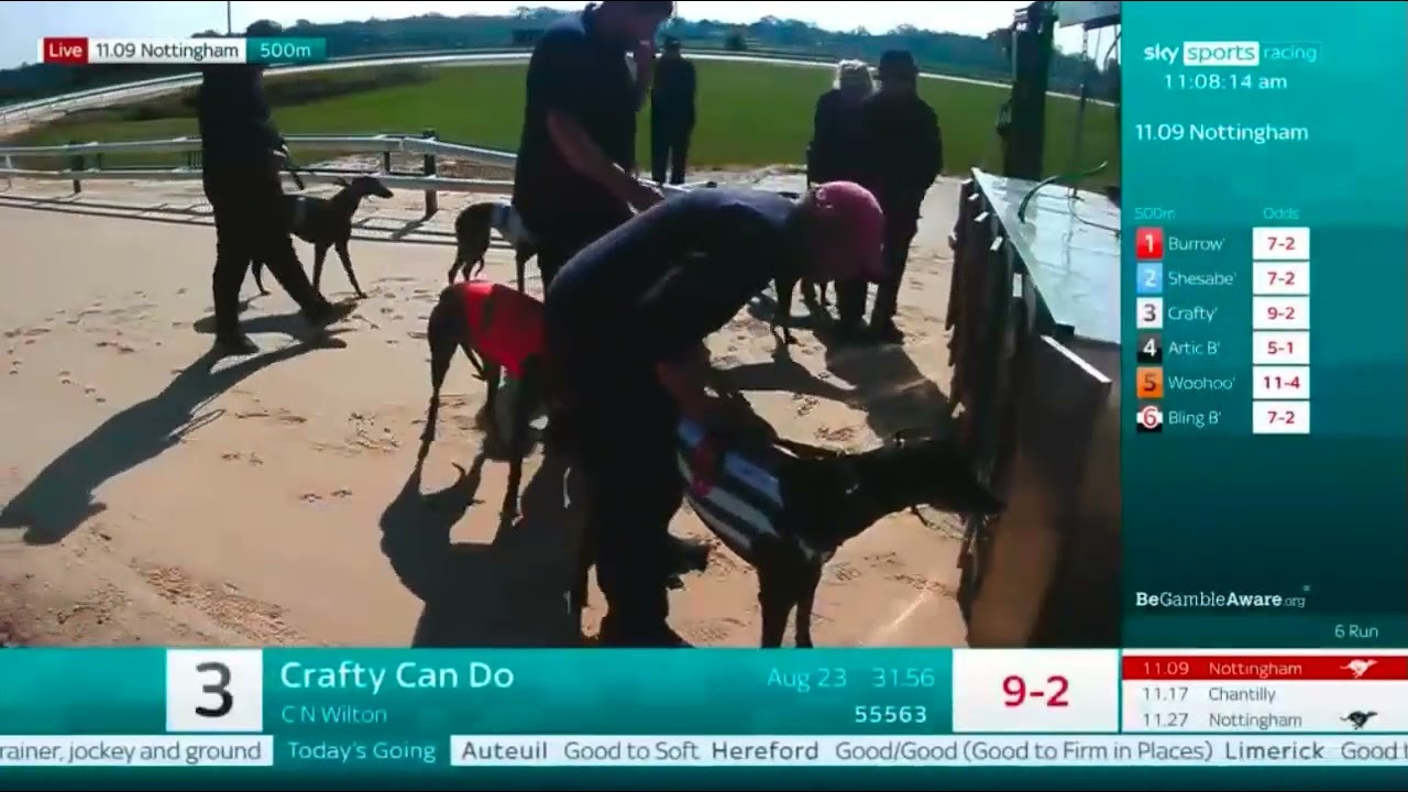Ian Brindle at Nottingham R1 (10/04/2025)  Sky Sports Racing with introduction