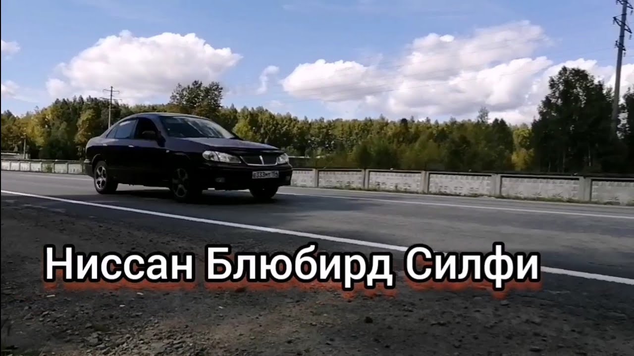 Ниссан Блюбирд Силфи. Nissan Blyebirt Sylphi. Обзор. Тест Драйв Ниссан Блюбирд Силфи 1,5 литра 2002.