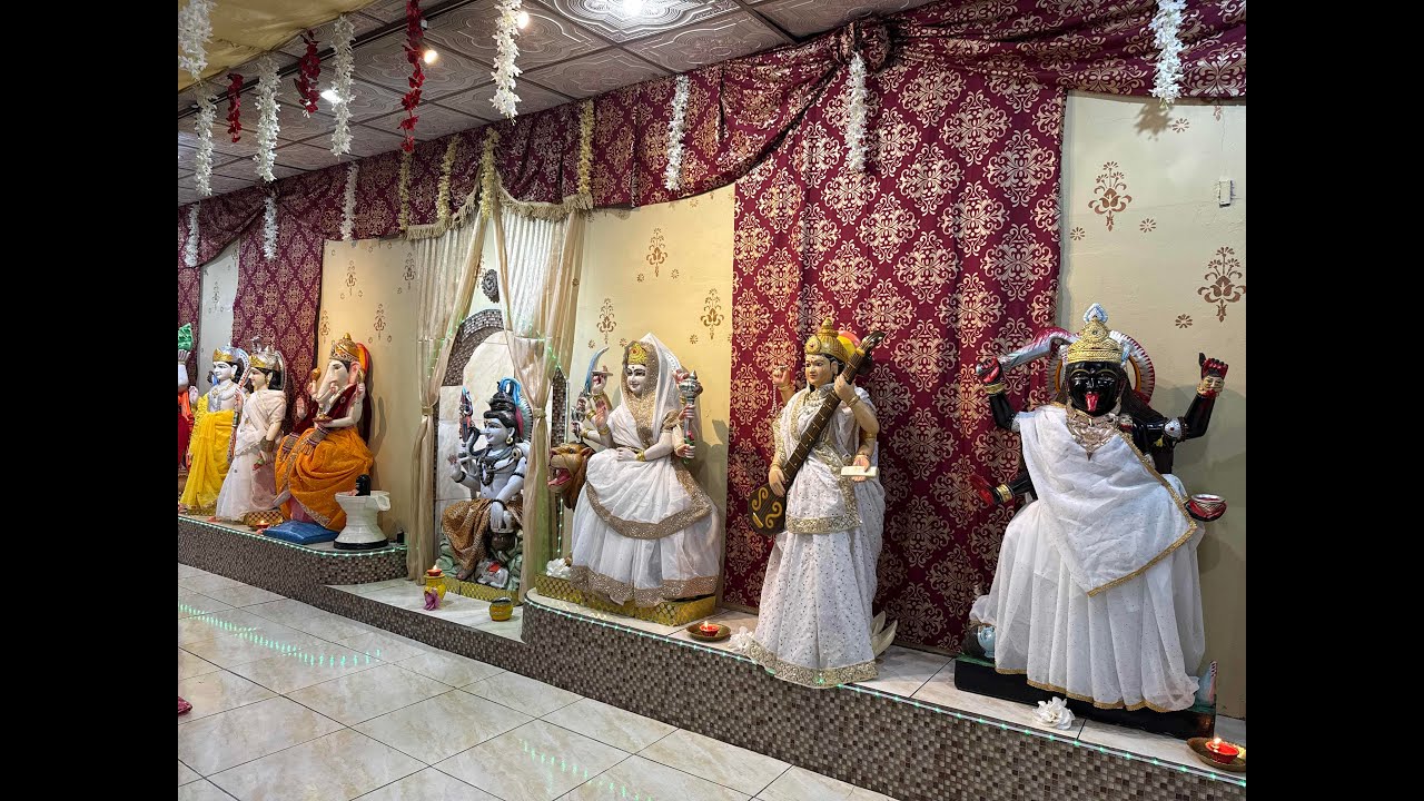 Importance of the sacred Narmada at Cap D Ville Mandir