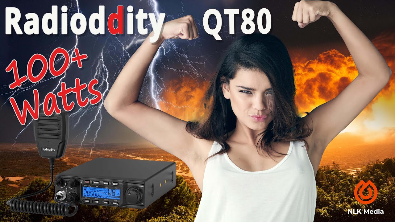 Radioddity QT80 – 10-метровая любительская радиостанция – обзор, разборка и расширение