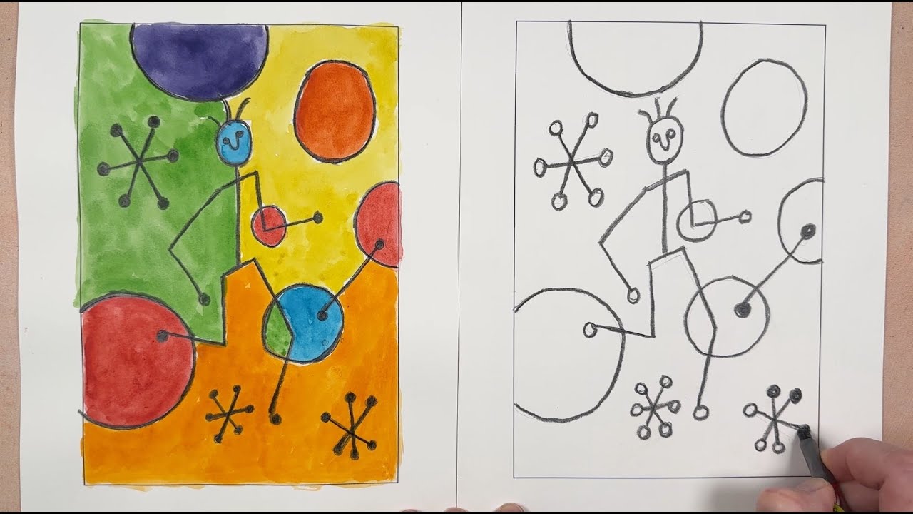 How to Draw like Joan Miro