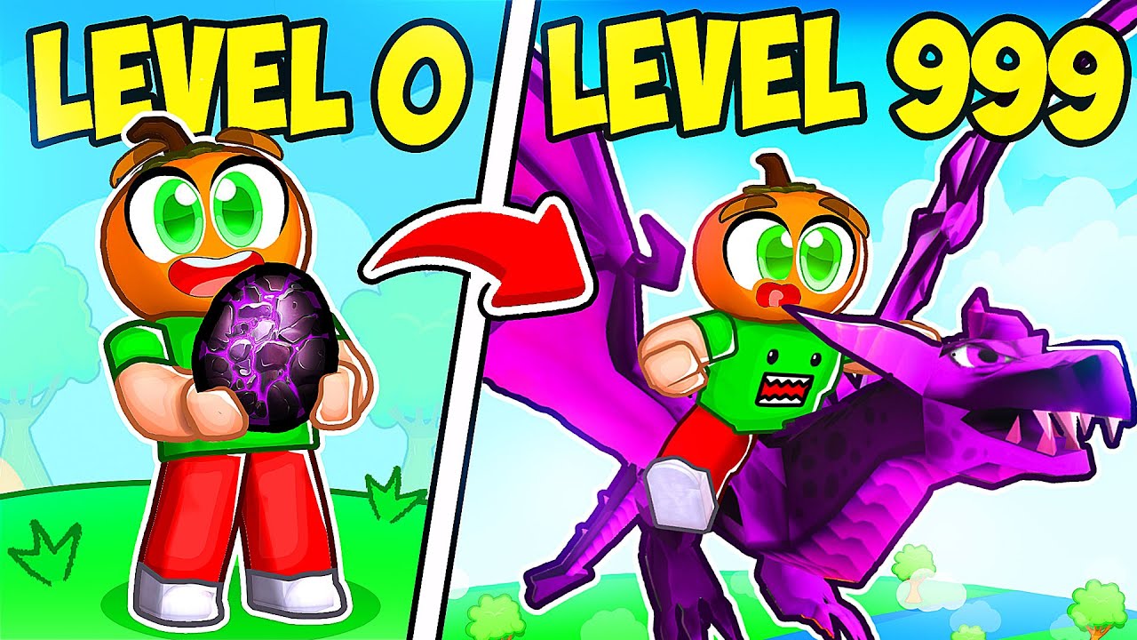 LEVEL 0 VS LEVEL 999,999,999 EJDERHA SAVAŞÇISI 🐉 | Roblox