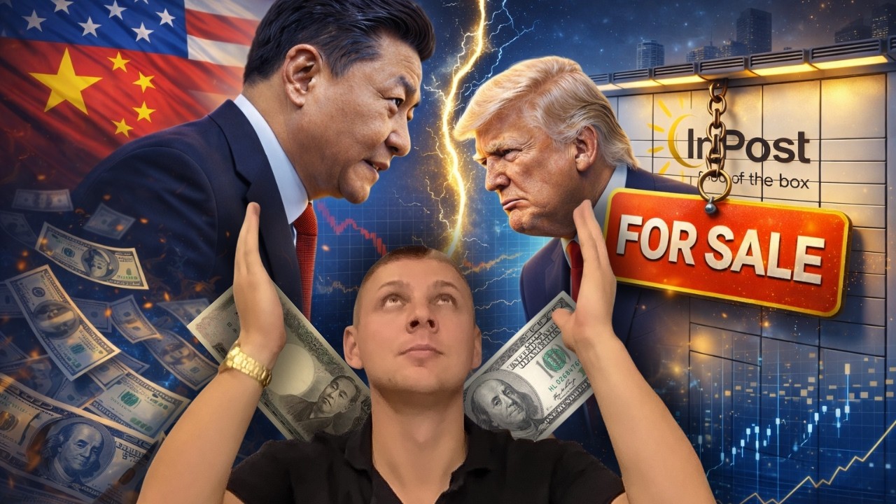 CHINY zalecają OGRANICZENIE OBLIGACJI AMERYKAŃSKICH!  INPOST zostanie SPRZEDANY!