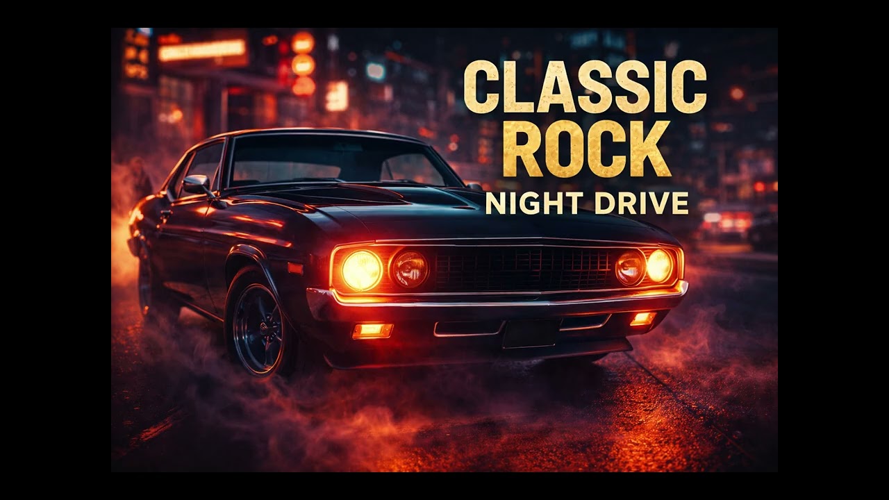 Classic Rock Power ⚡ Raw Guitars & Night Drive Vibes