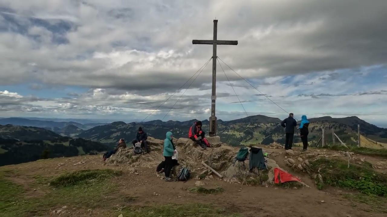 Riedberger Horn von Bolsterlang über Nordgrat