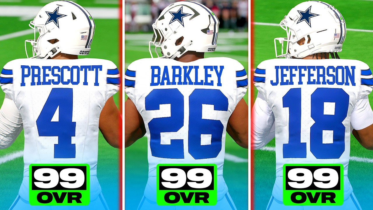 I made a 99 OVR Offense, BUT 0 OVR Defense!