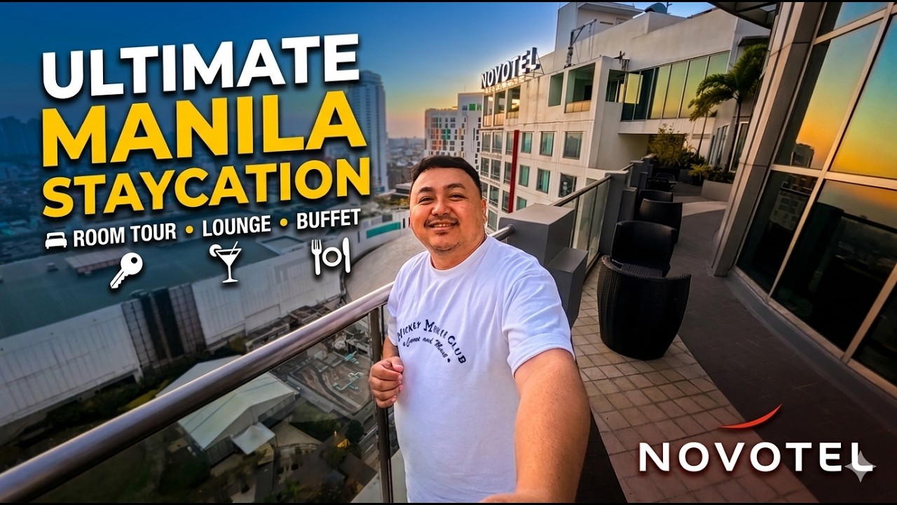 Our Hotel Staycation at Novotel Manila! | Is the Premier Lounge Worth It?