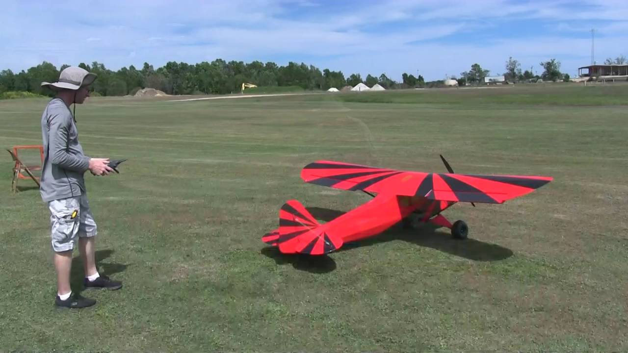10-10-16 Maiden Day - BeelzeCub 1/3 Scale 120cc TWM Clipped Wing Cub