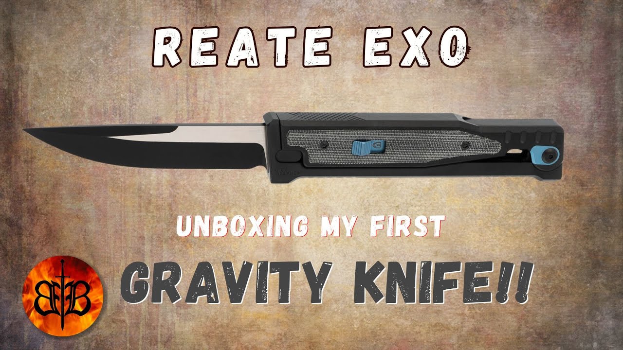Unboxing a Large Gravity Knife: The Reate Exo!