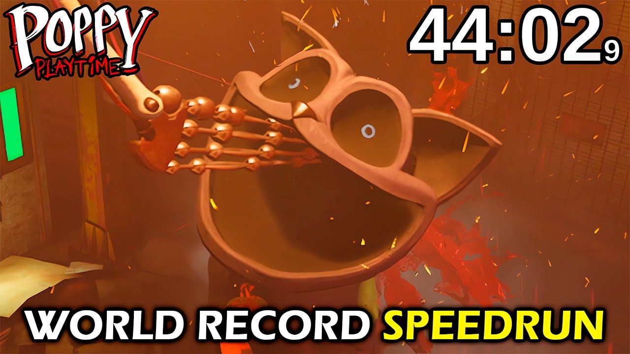 Poppy Playtime: Chapter 3 - The REAL World Record SPEEDRUN (No Glitches)