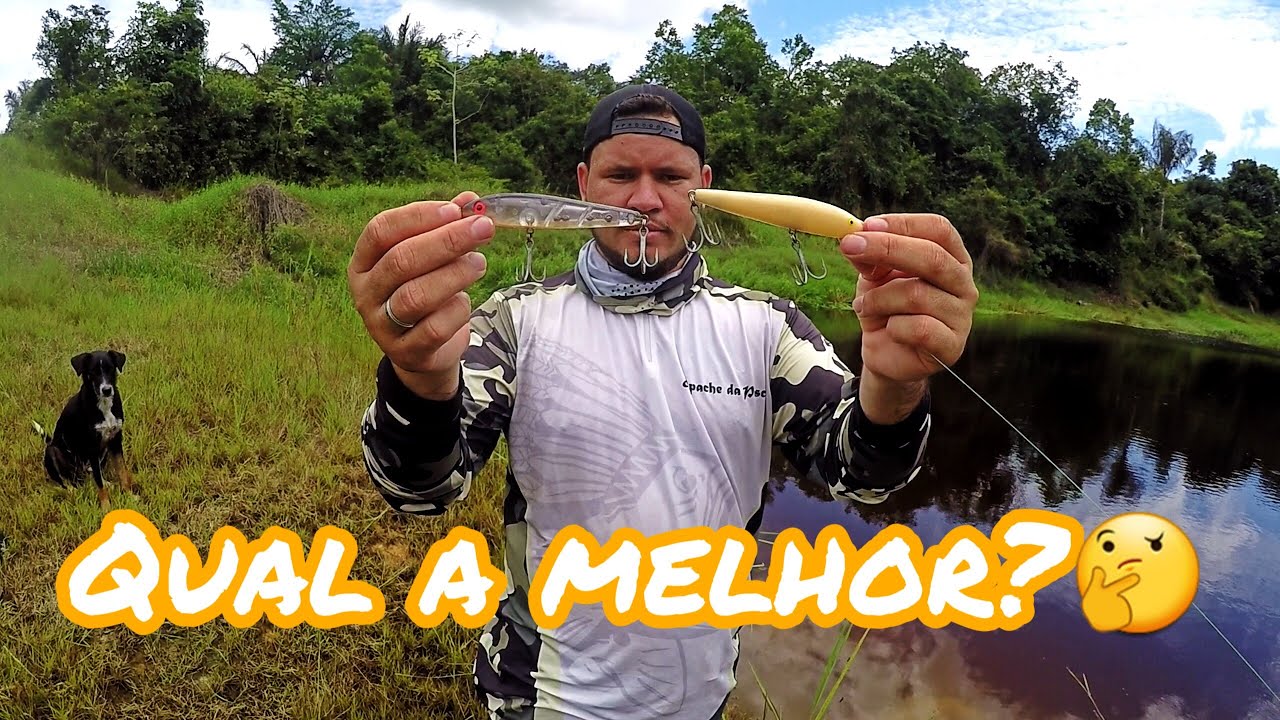 ISCA JOÃO PEPINO DA KV X ISCA T20 DA REBEL!! Qual a melhor Aprenda como trabalhar essas iscas