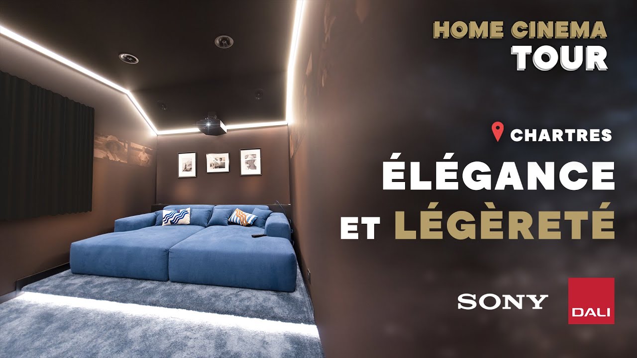 Réconfortez-vous dans cette salle de cinéma temporelle | Home Cinema Tour