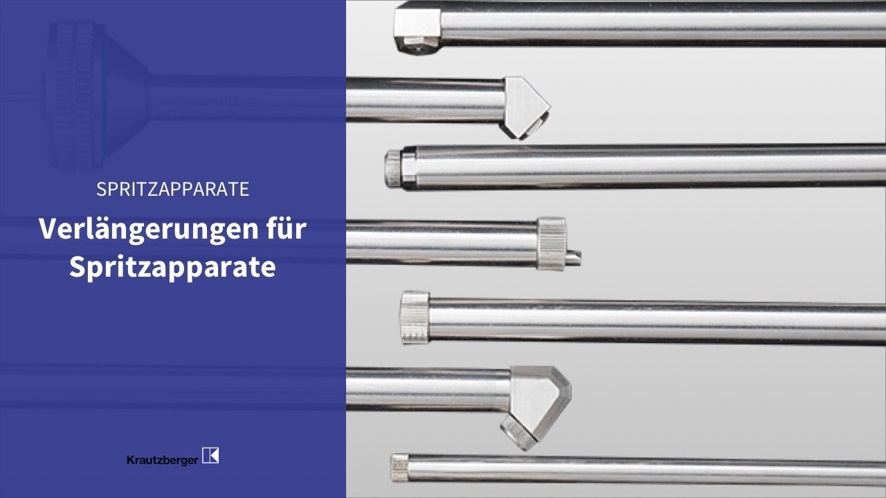 Krautzberger GmbH - Verl&auml;ngerungen f&uuml;r Spritzapparate