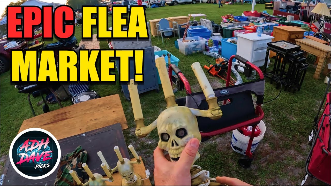 THIS WAS THE MOST INSANE FLEA MARKET EVER!