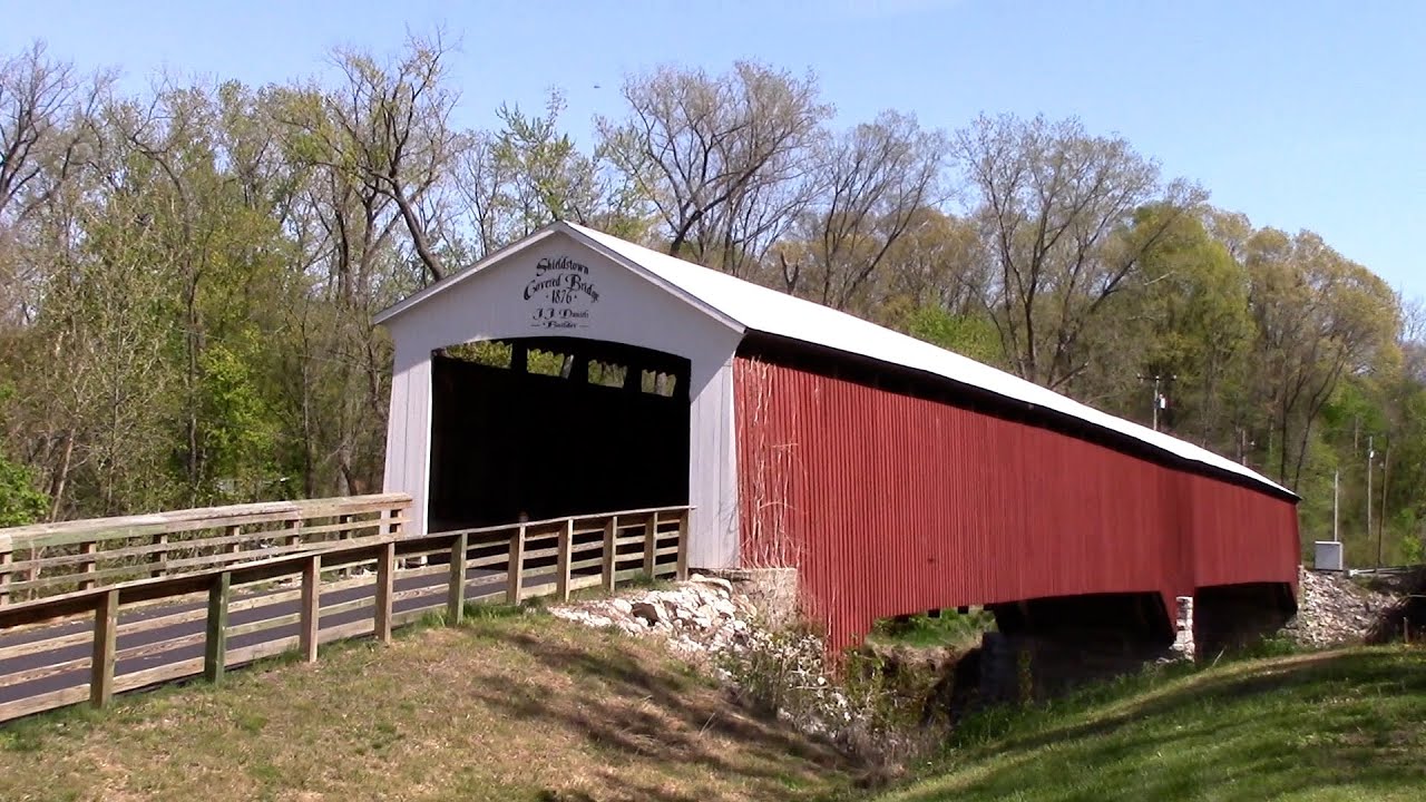 Shieldstown Covered Bridge Jackson County Indiana