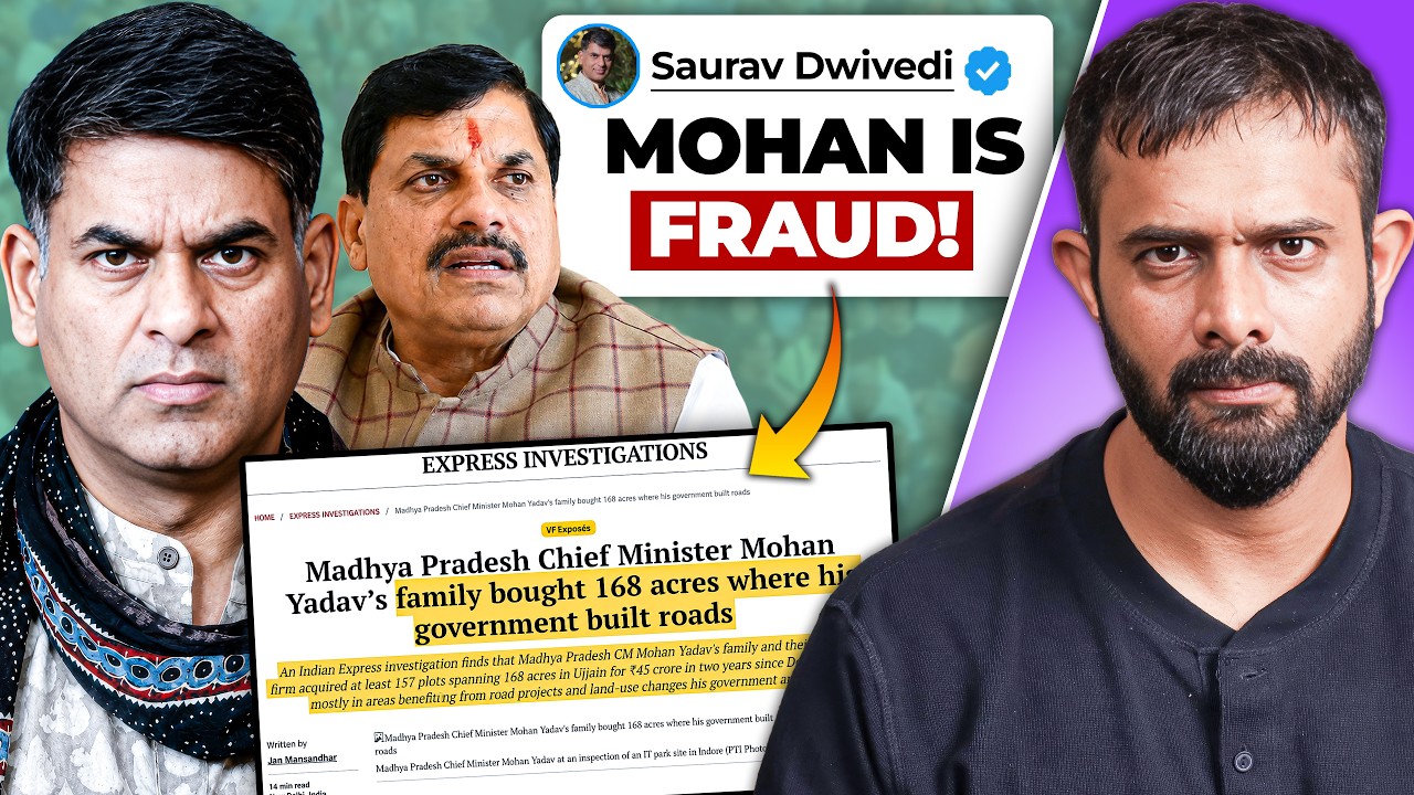 How Saurav Dwivedi Biggest Attack on Mohan Yadav Backfired