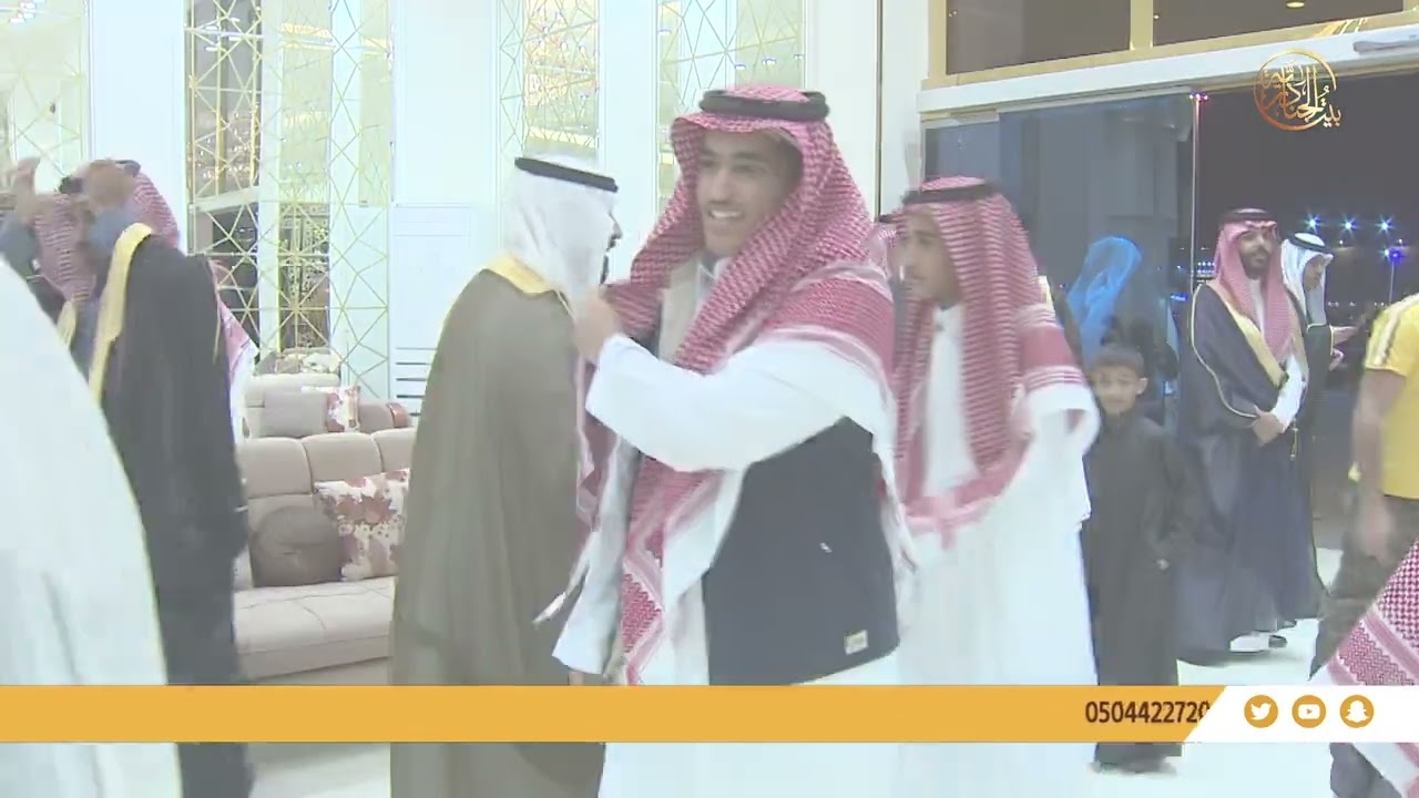 حفل الشيخ/ مطلق بن عبدالمجيد الجبيل  بمناسبة  زواج  ابنائه المهندس/ سعود والنقيب/ عبدالعزيز