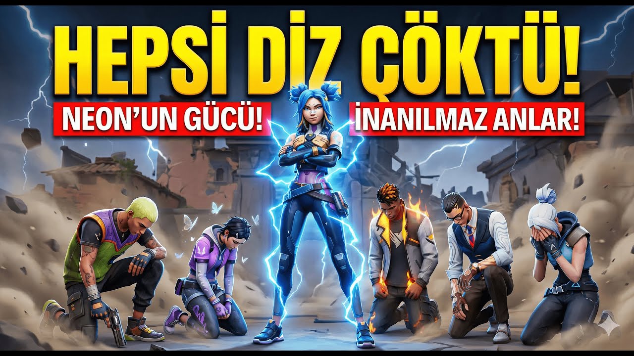 "Neon" ile rakibimi diz çöktürüyorum. 