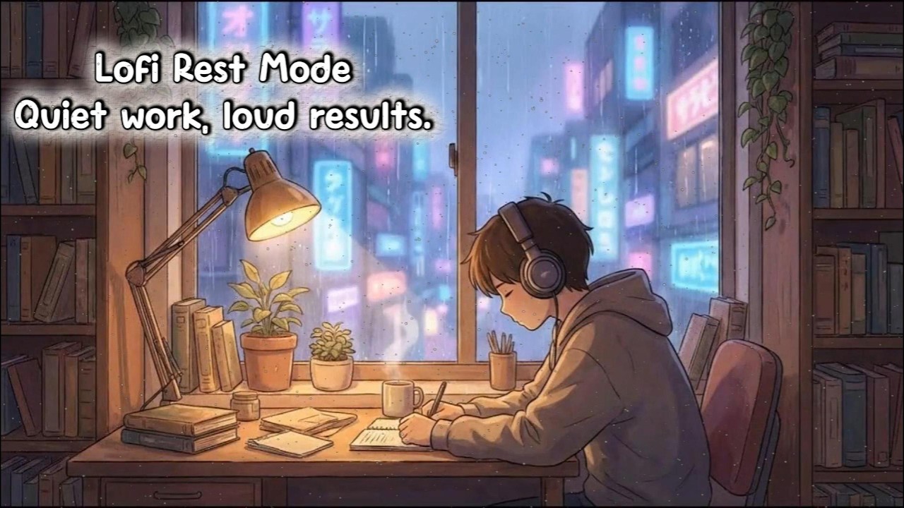 Quiet Work, Loud Results ☕ Lofi Focus for Studying & Deep Work (No Vocals)