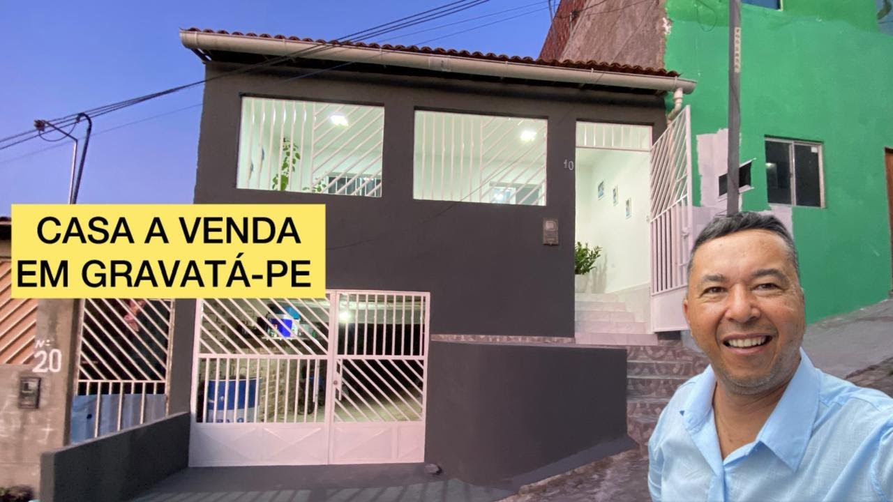 CASA A VENDA EM GRAVATÁ-PE