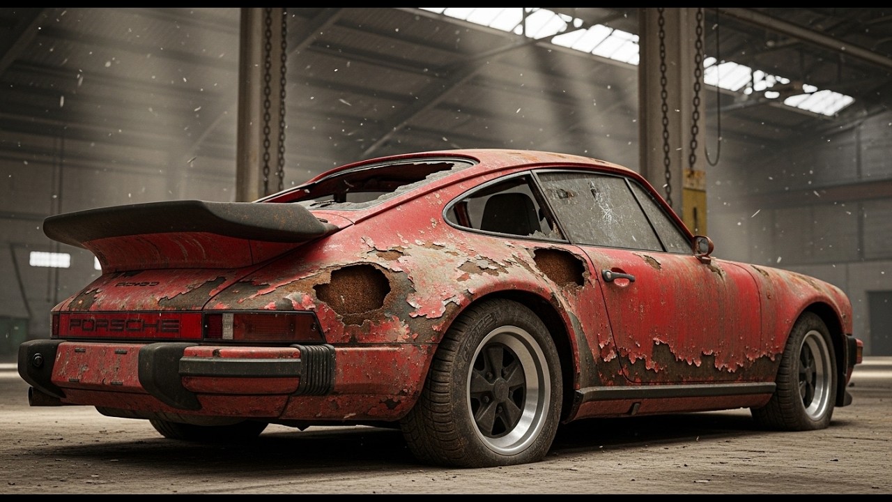 Abandoned 1979 Guards Red Porsche 911 Turbo 930 Reborn | Full ASMR Restoration
