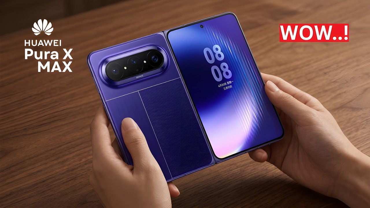 Huawei Pura X Max &ndash; Huawei превзошла Samsung и Apple!