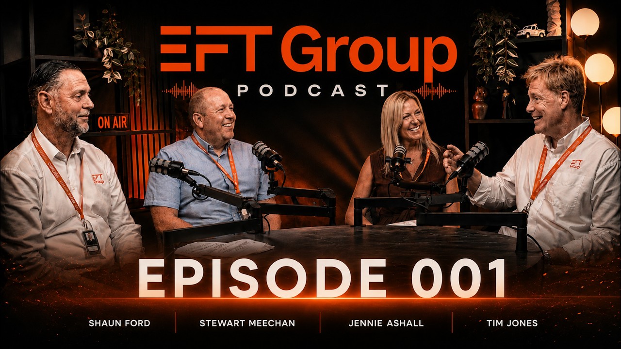 EFT Group Podcast | Episode 001 with Shaun Ford, Stewart Meechan, Jennie Ashall & Tim Jones