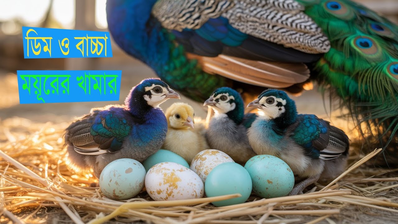 ময়ূরের খামার করে জীবন পাল্টে গেল । ময়ূরের বাচ্চা ও ডিম । Peacock farm ।Peafowls  l Surprise view