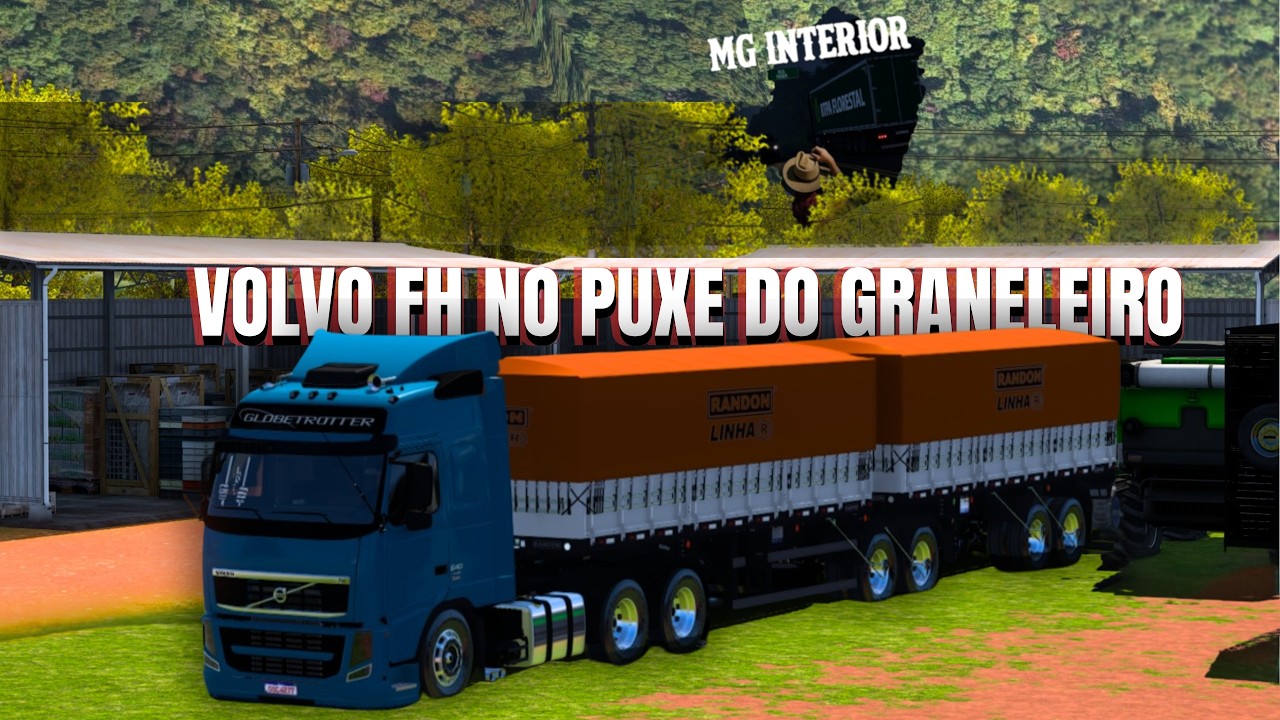 ETS 2/BORA FAZER UMA BOA RODAGEM EM COMBOIO NO MAPA MG INTERIOR