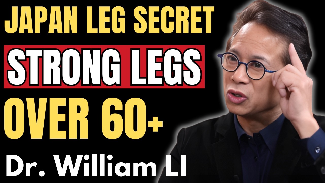 6 Exercises the Japanese Use to Keep Their Legs Powerful After 60 | Dr. William Li