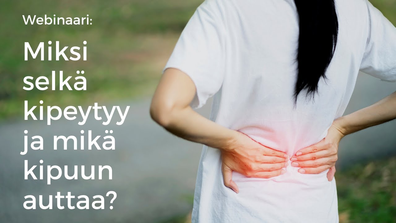 Miksi selkä kipeytyy ja mikä kipuun auttaa? | OMT fysioterapeutti Mikko Lausmaa