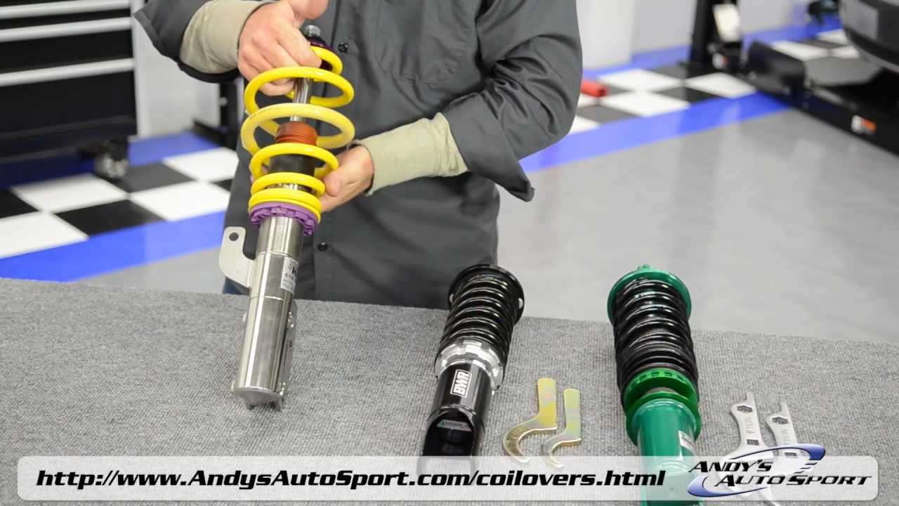 Заниженные пружины против койловеров — представлено Andy's Auto Sport