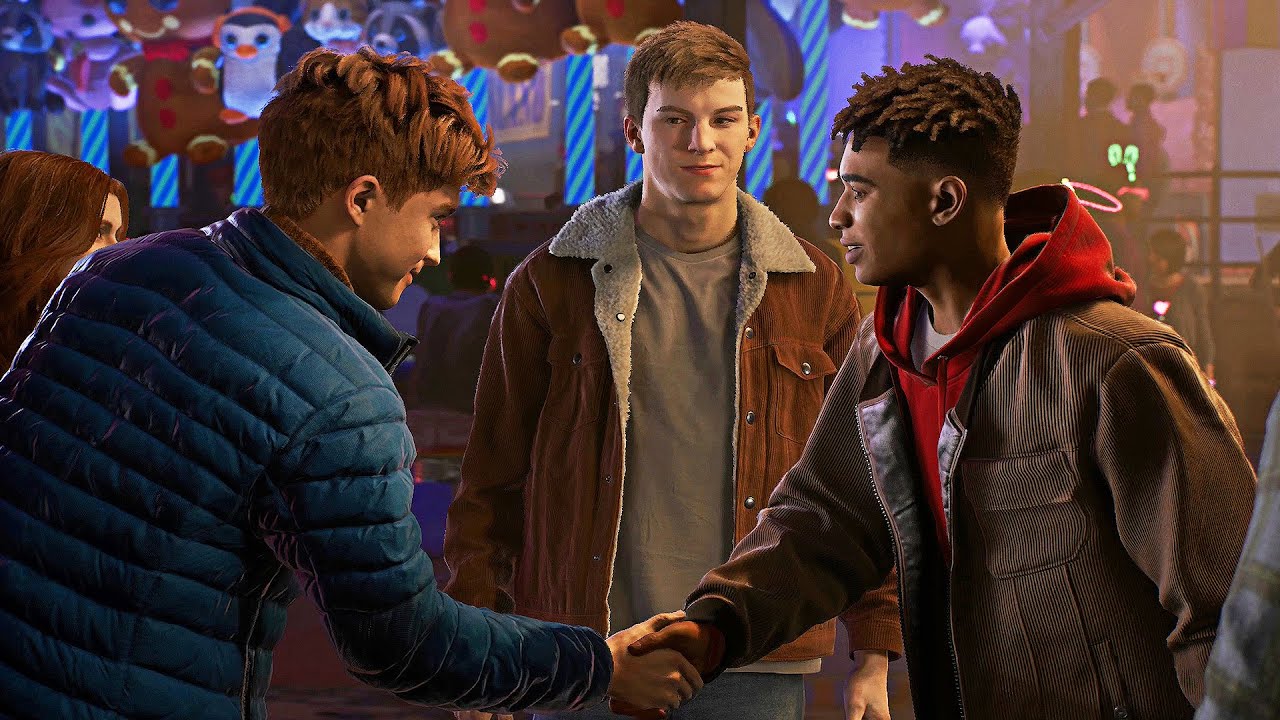 Miles meets Harry for the first time - Spider-Man 2 (PS5)