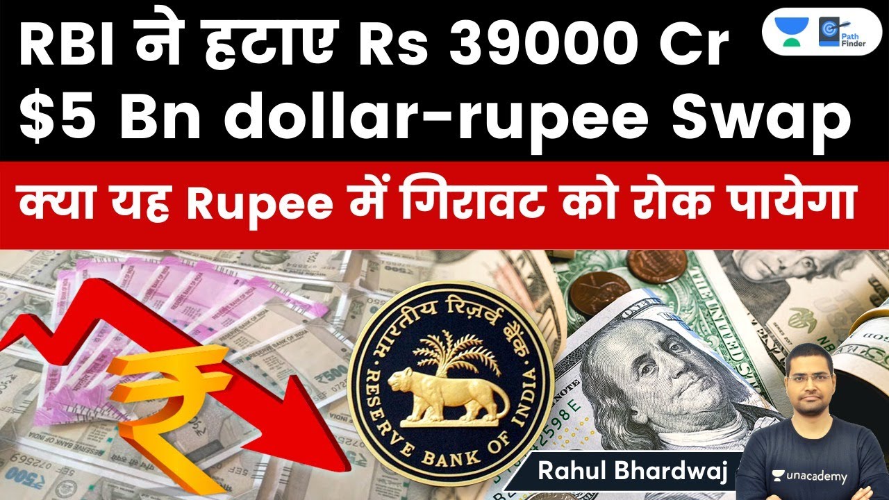 RBI Conducts $5 billion dollar-rupee swap #exchangerate #swap #currency