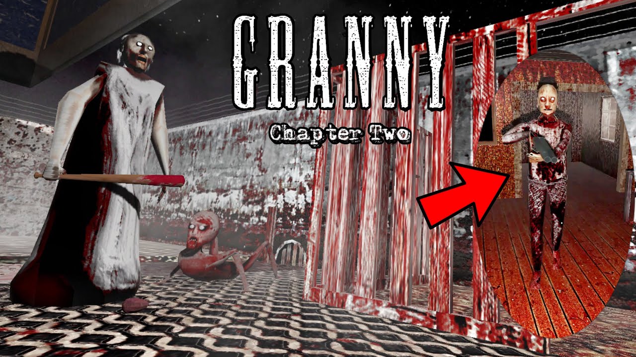 Granny Chapter 2 Remake in Nightmare Mode with Grandpa's Shotgun