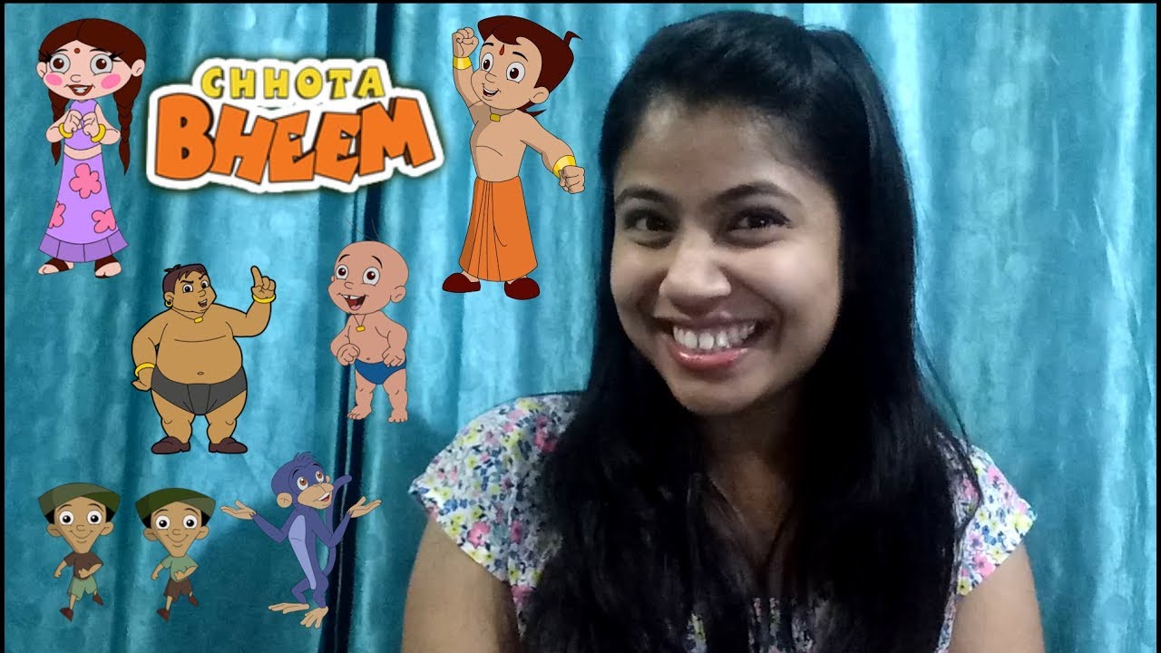 Chota Bheem Character Voices By Akanksha Sharma | Chutki | Jagu | Raju |Kalia | Dholu Bholu |