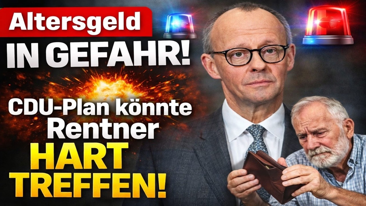 🚨 Altersgeld in Gefahr! CDU-Plan könnte Rentner hart treffen!