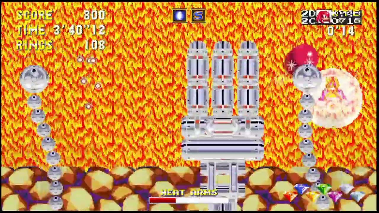 Knuckles Chaotix & S&K Invincibility Remix - Knuckles Hyper Theme