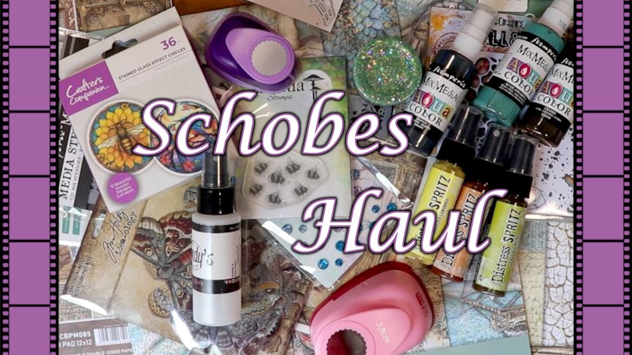 🛍️ Bastel-Welt Schobes Haul Mai 2025 ✂️ Hallo, ja ich bin süchtig. Aber das ist okay!