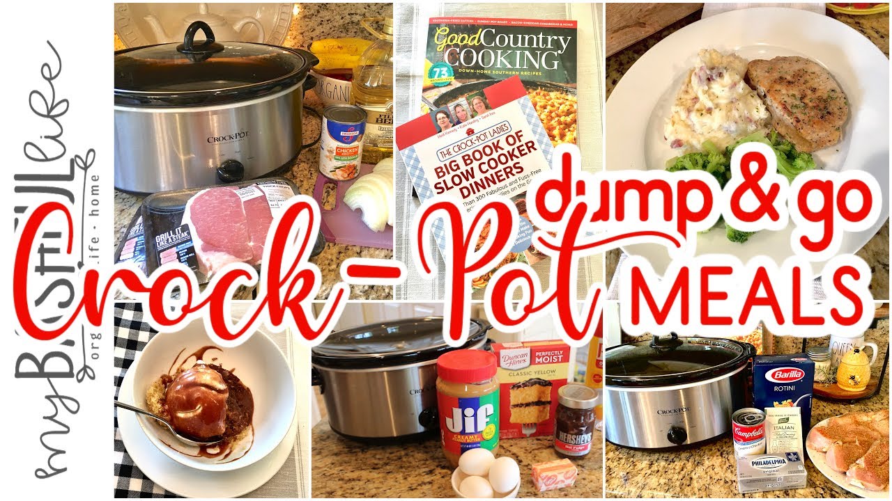 CROCK-POT DUMP & GO MEALS
