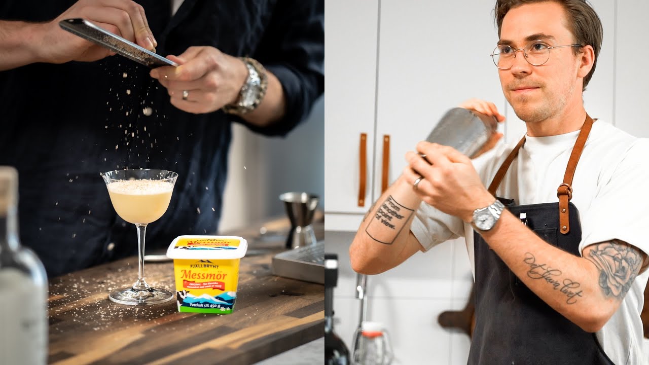 Blandar 4 drinkar som ni har skapat (Riktigt goda recept)